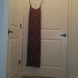 Long patterned dress